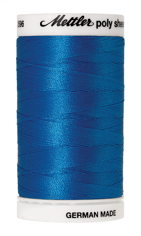 Amann Stickgarn Poly Sheen 800 Meter Tropical Blue Farbe 3901
