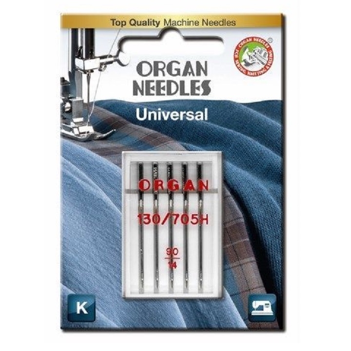 Nähmaschinennadeln ORGAN Needles 5x Universal Stärke 90/14
