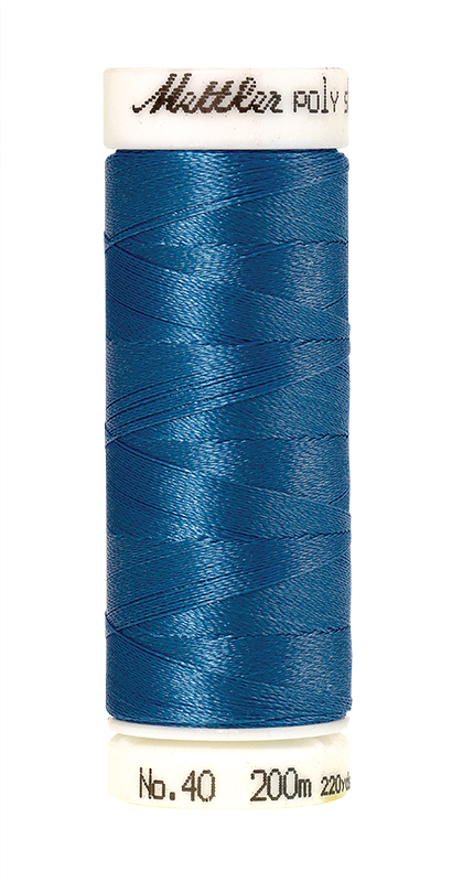 Amann Stickgarn Poly Sheen 200 Meter Reef Blue Farbe 3815