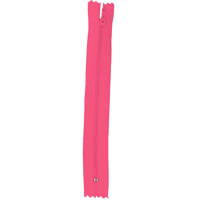 Reißverschluss Unteilbar 35 cm Pink