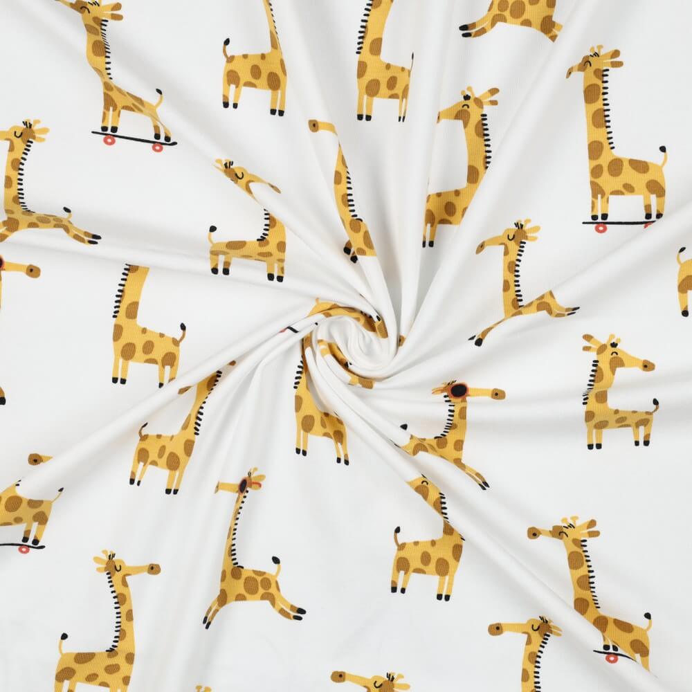 Jersey Coole Giraffen auf Weiß