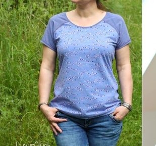 Lillesol & Pelle Papierschnittmuster Women Raglan-Kleid & Shirt Gr. 34 - 50