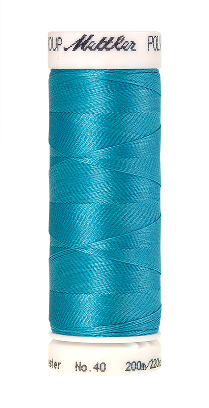 Amann Stickgarn Poly Sheen 200 Meter Turquoise Farbe 4111