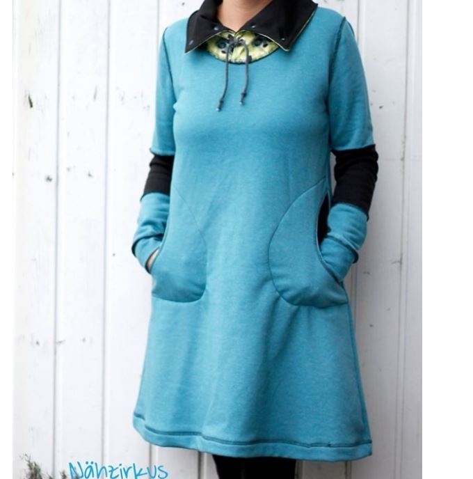 Lillesol & Pelle Papierschnittmuster Women Winterkombi Kleid & Shirt Gr. 34 - 50
