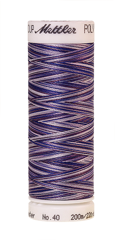 Amann Stickgarn Poly Sheen Multi 200 Meter Violet Hues Farbe 9921