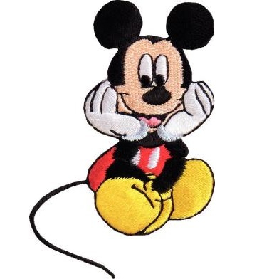 Prym Applikation "Mickey Mouse" sitzend