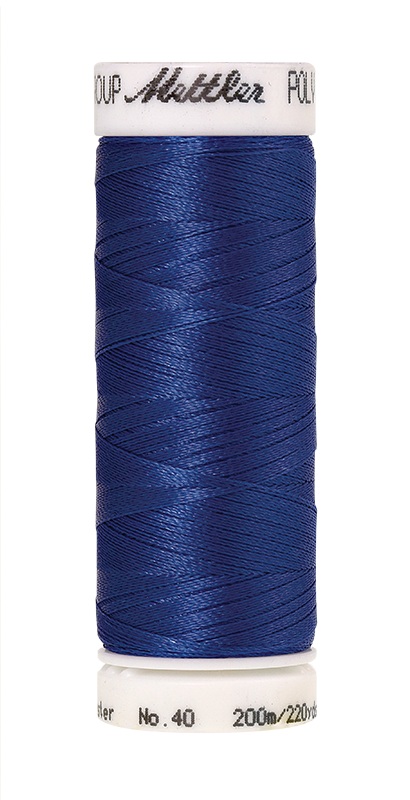 Amann Stickgarn Poly Sheen 200 Meter Blue Ribbon Farbe 3611