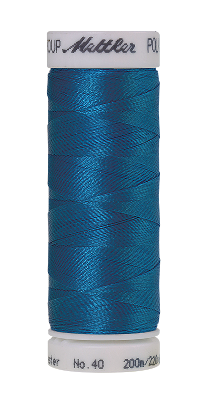 Amann Stickgarn Poly Sheen 200 Meter Tropical Blue Farbe 3901