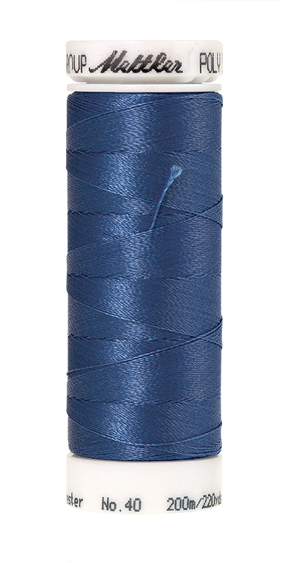 Amann Stickgarn Poly Sheen 200 Meter Marine Blue Farbe 3620