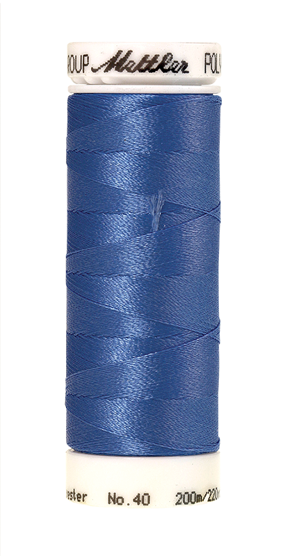 Amann Stickgarn Poly Sheen 200 Meter Dolphin Blue Farbe 3711