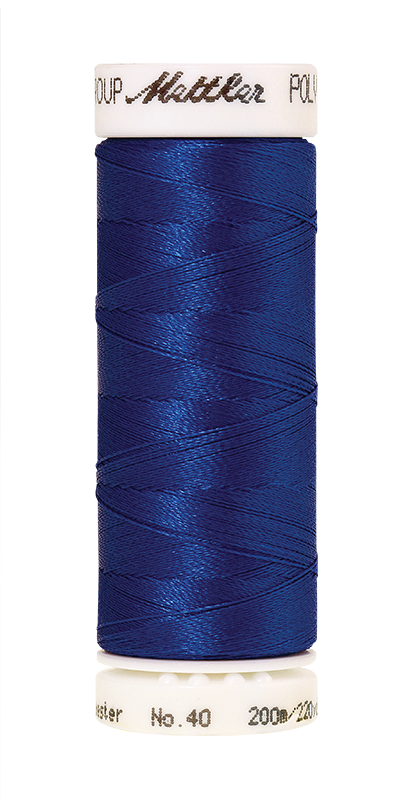 Amann Stickgarn Poly Sheen 200 Meter Blue Farbe 3522