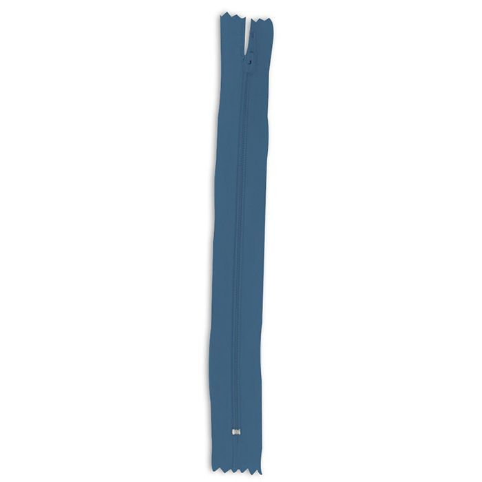 Reißverschluss Unteilbar 35 cm Dunkelrauchblau