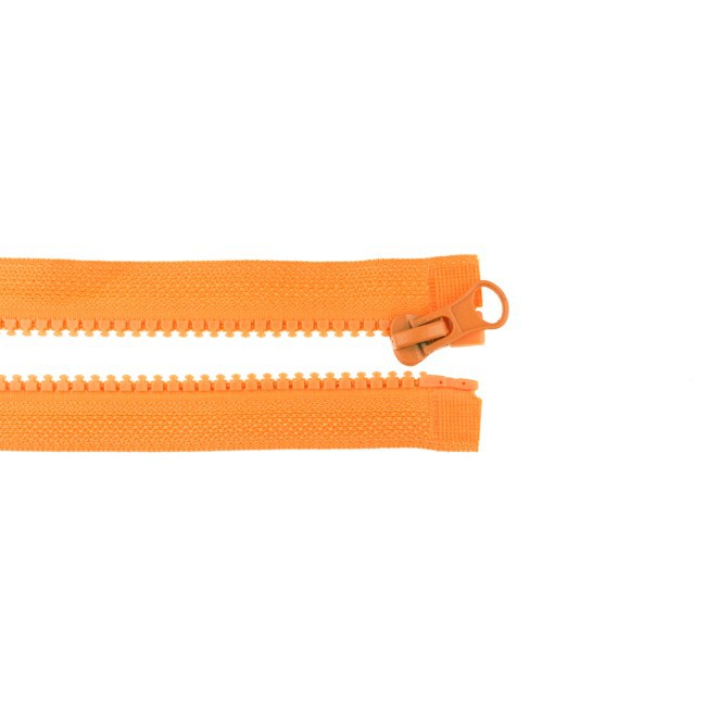 Reißverschluss Teilbar 100 cm Orange