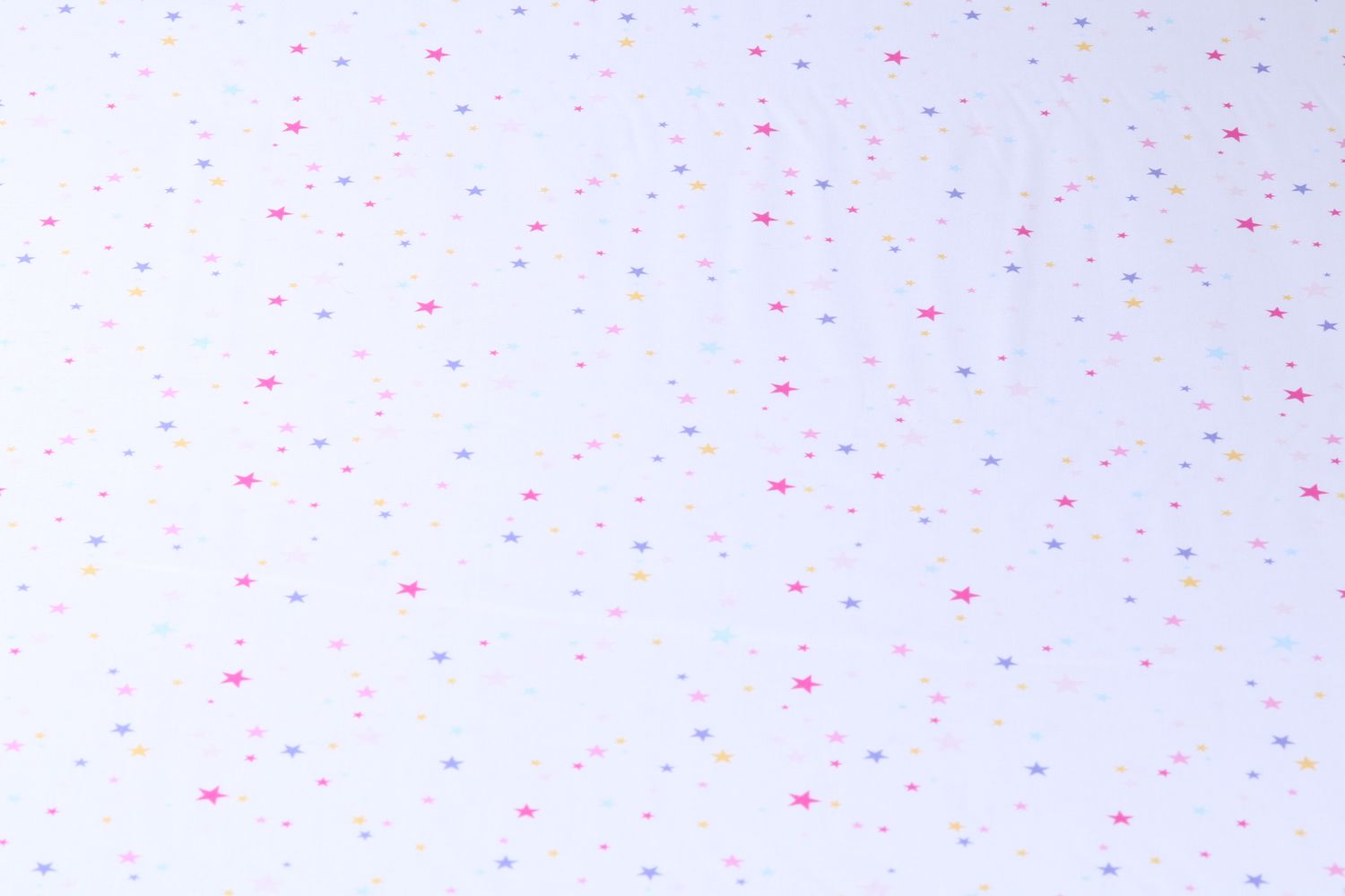 Baumwoll-Popeline - Sternenmeer auf Weiß