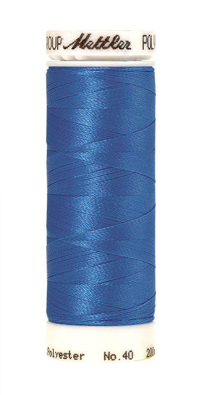 Amann Stickgarn Poly Sheen 200 Meter Cornflower Blue Farbe 3713