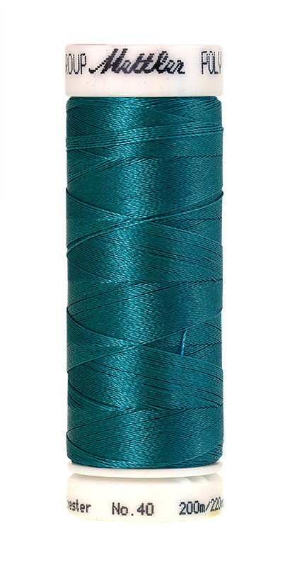 Amann Stickgarn Poly Sheen 200 Meter Truly Teal Farbe 4452