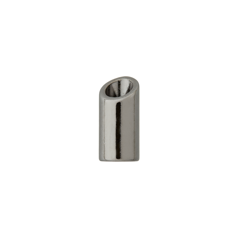 Union Knopf by Prym Kordelende Durchlass 5 mm 15 mm Zylinder Titan