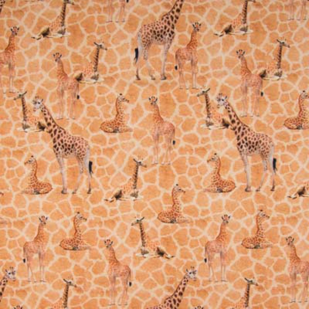 Jersey Giraffen auf Giraffenprint Digital