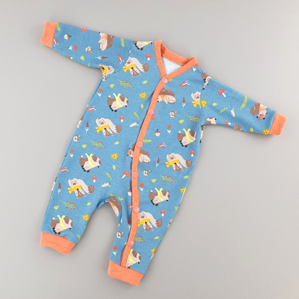JULAWI Papierschnittmuster Baby-Schlafanzug Gr. 50 - 92