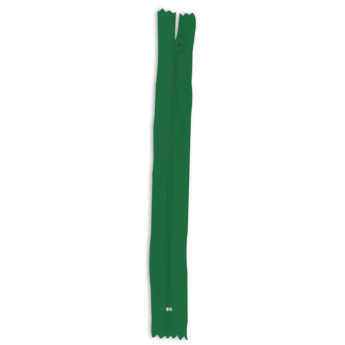 Reißverschluss Unteilbar 14 cm Grün