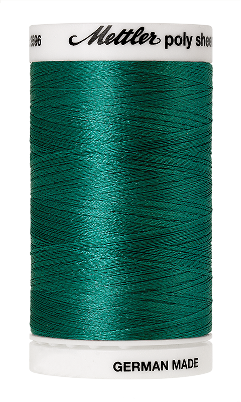 Amann Stickgarn Poly Sheen 800 Meter Dark Jade Farbe 5101