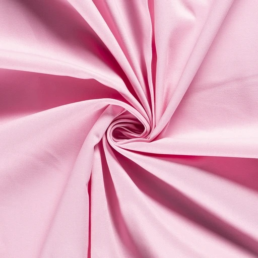 Baumwolle Canvas Uni Rosa