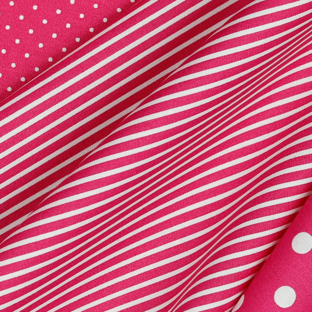 Baumwolle Stripes Pink