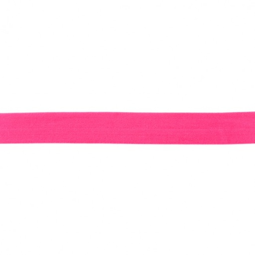 Elastisches Einfassband Uni Pink