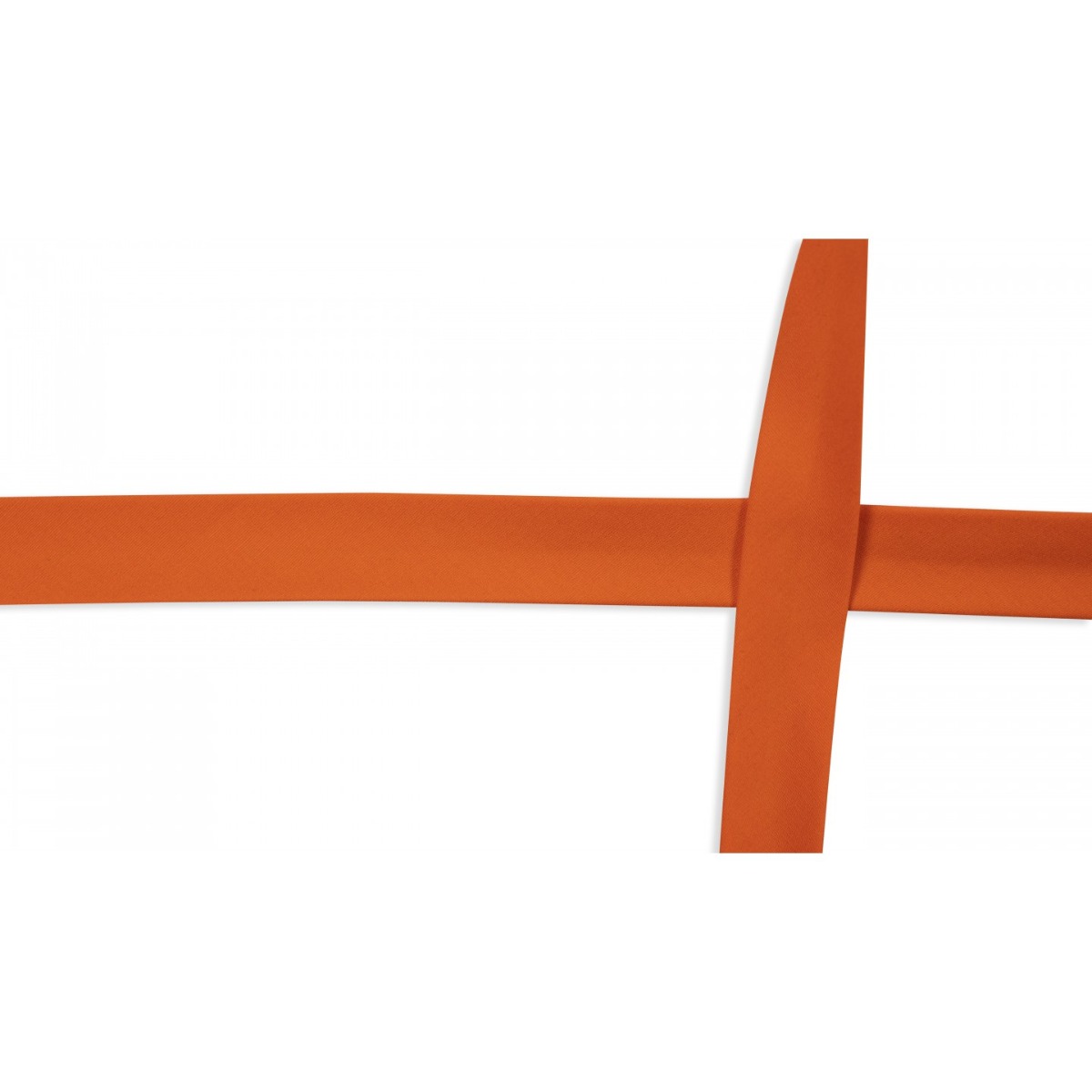 Schrägband Baumwolle 20 mm Uni Orange