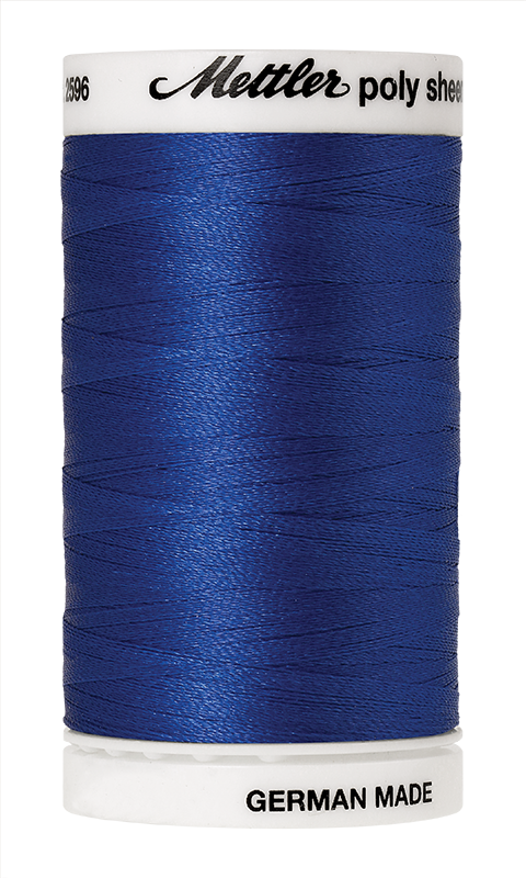 Amann Stickgarn Poly Sheen 800 Meter Royal Blue Farbe 3543