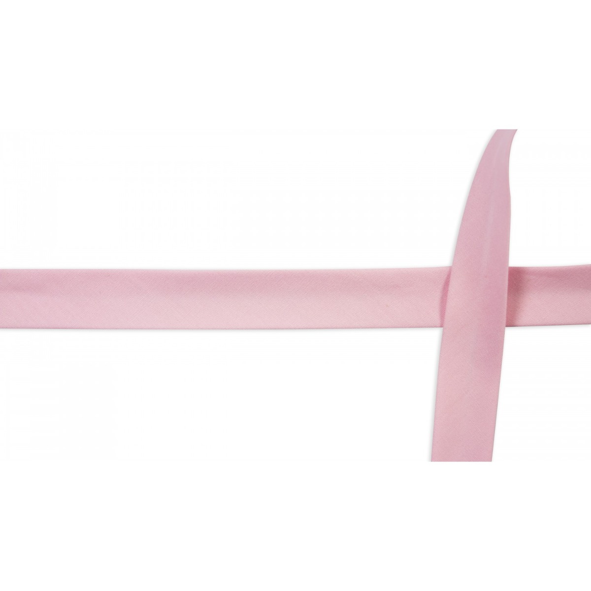 Schrägband Baumwolle 20 mm Uni Rosa