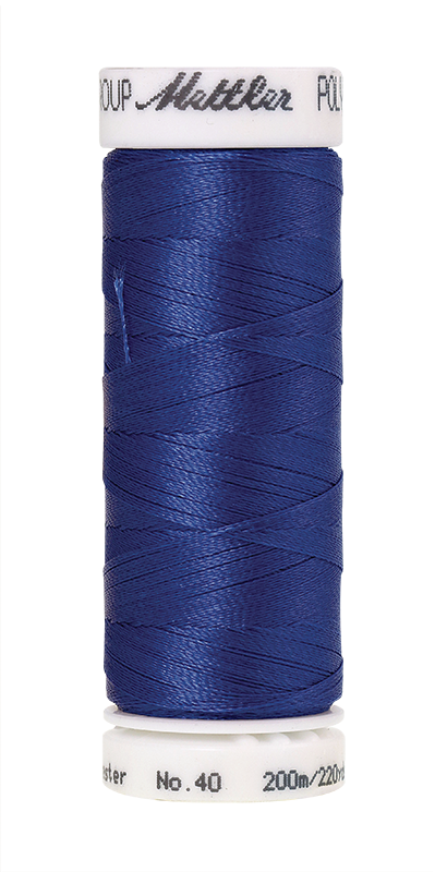 Amann Stickgarn Poly Sheen 200 Meter Starlight Blue Farbe 3612