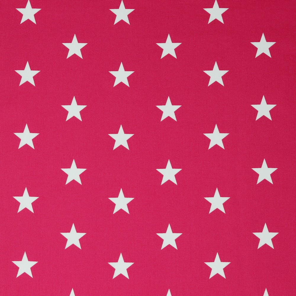 Baumwolle Standard Serie Sterne XL Pink