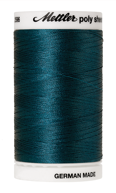 Amann Stickgarn Poly Sheen 800 Meter Deap Sea Blue Farbe 4442