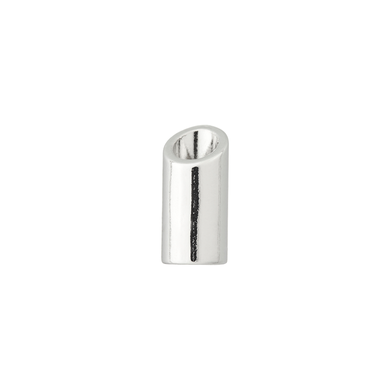 Union Knopf by Prym Kordelende Durchlass 5 mm 15 mm Zylinder Silber