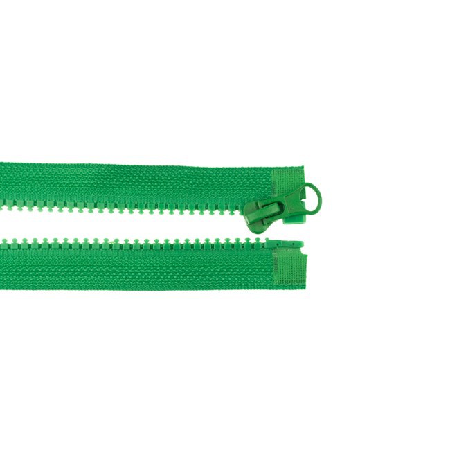 Reißverschluss Teilbar 75 cm Grün