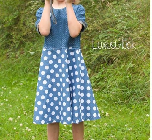 Lillesol & Pelle Papierschnittmuster Basic Kleid Belleza Gr. 80 - 164