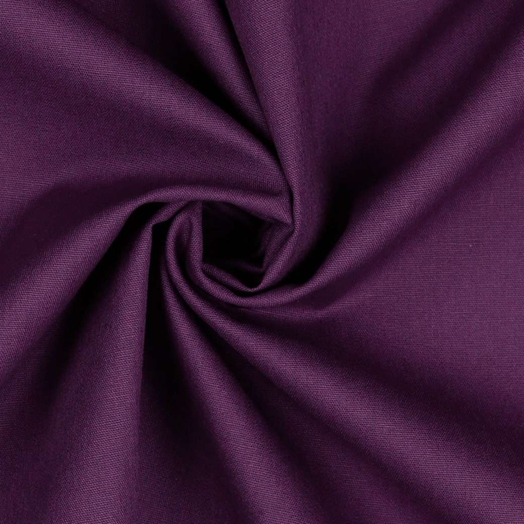 Baumwolle Uni High Quality Dark Purple