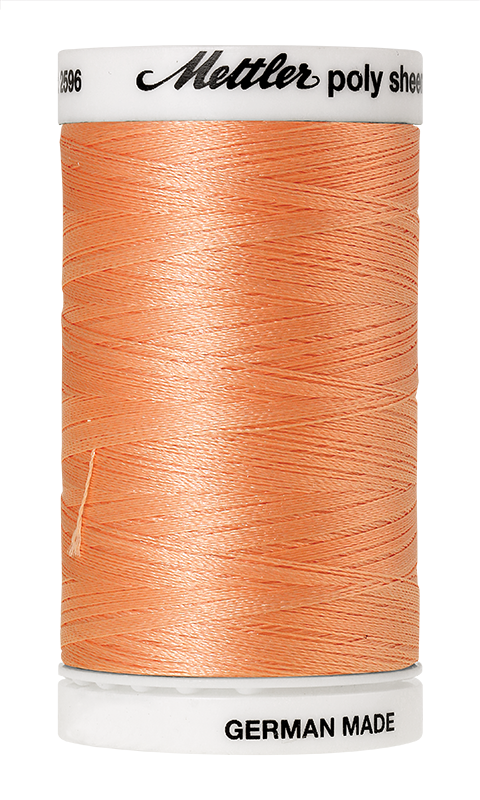 Amann Stickgarn Poly Sheen 800 Meter Shrimp Pink Farbe 1362