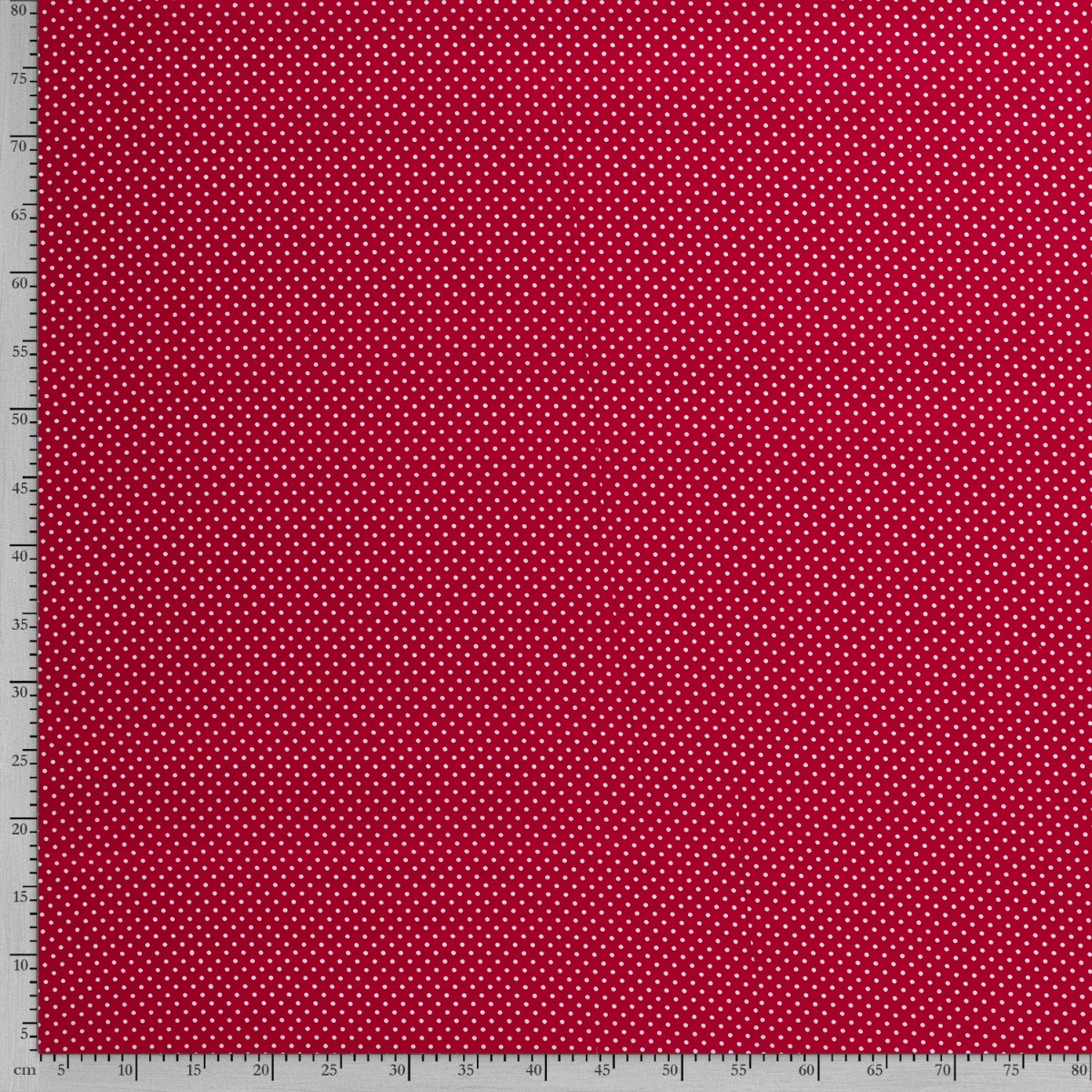 Baumwolle Mini Punkte Standard Rot