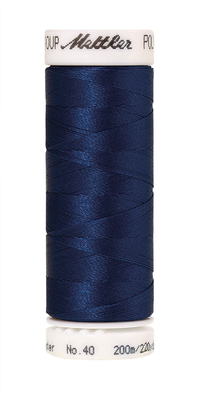 Amann Stickgarn Poly Sheen 200 Meter Imperial Blue Farbe 3622