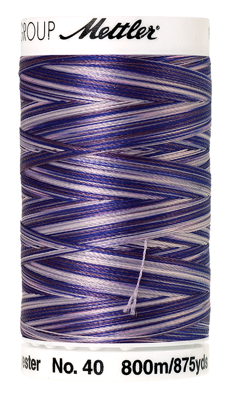 Amann Stickgarn Poly Sheen Multi 800 Meter Violet Hues Farbe 9921