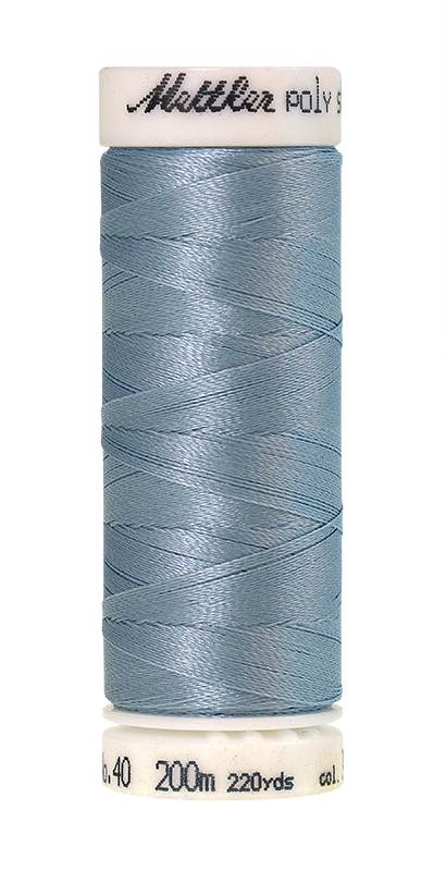 Amann Stickgarn Poly Sheen 200 Meter Azure Blue Farbe 3951