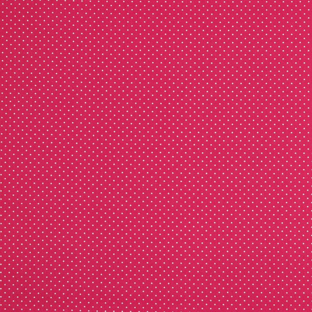 Baumwolle Standard Serie Punkte Mini Pink