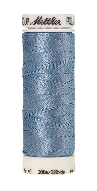 Amann Stickgarn Poly Sheen 200 Meter Country Blue Farbe 3762