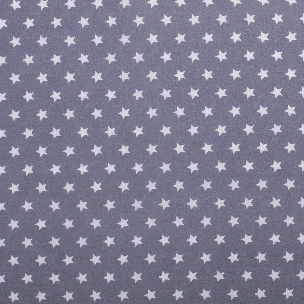 Baumwolle Sterne Standard Grau