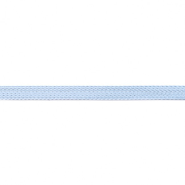 Gummiband - Gummilitze 10 mm Hellblau 1 Stk. = 2 Meter
