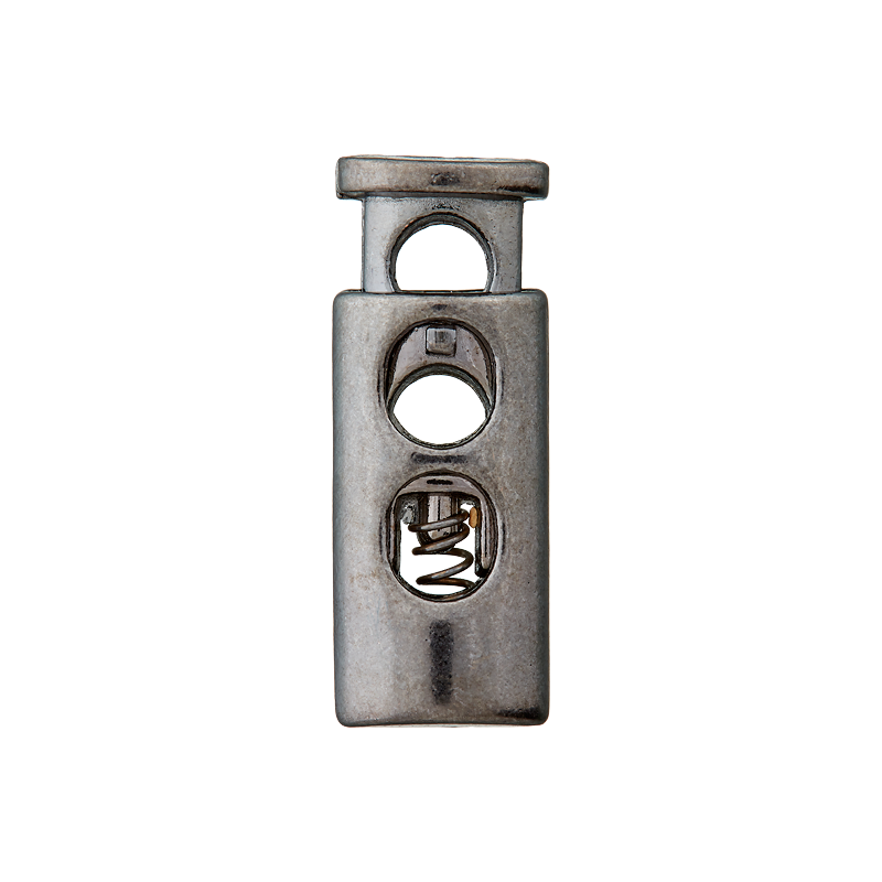 Union Knopf by Prym Kordelstopper Durchlass 5 mm 25 mm Stahl Glänzend