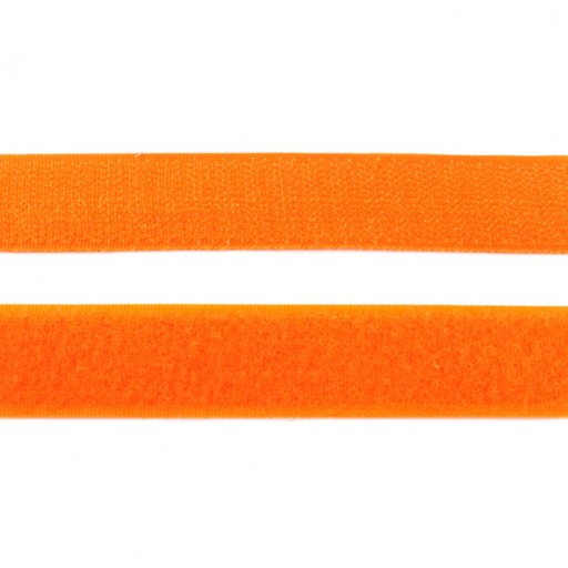 Klettband Uni 2,5 cm Orange