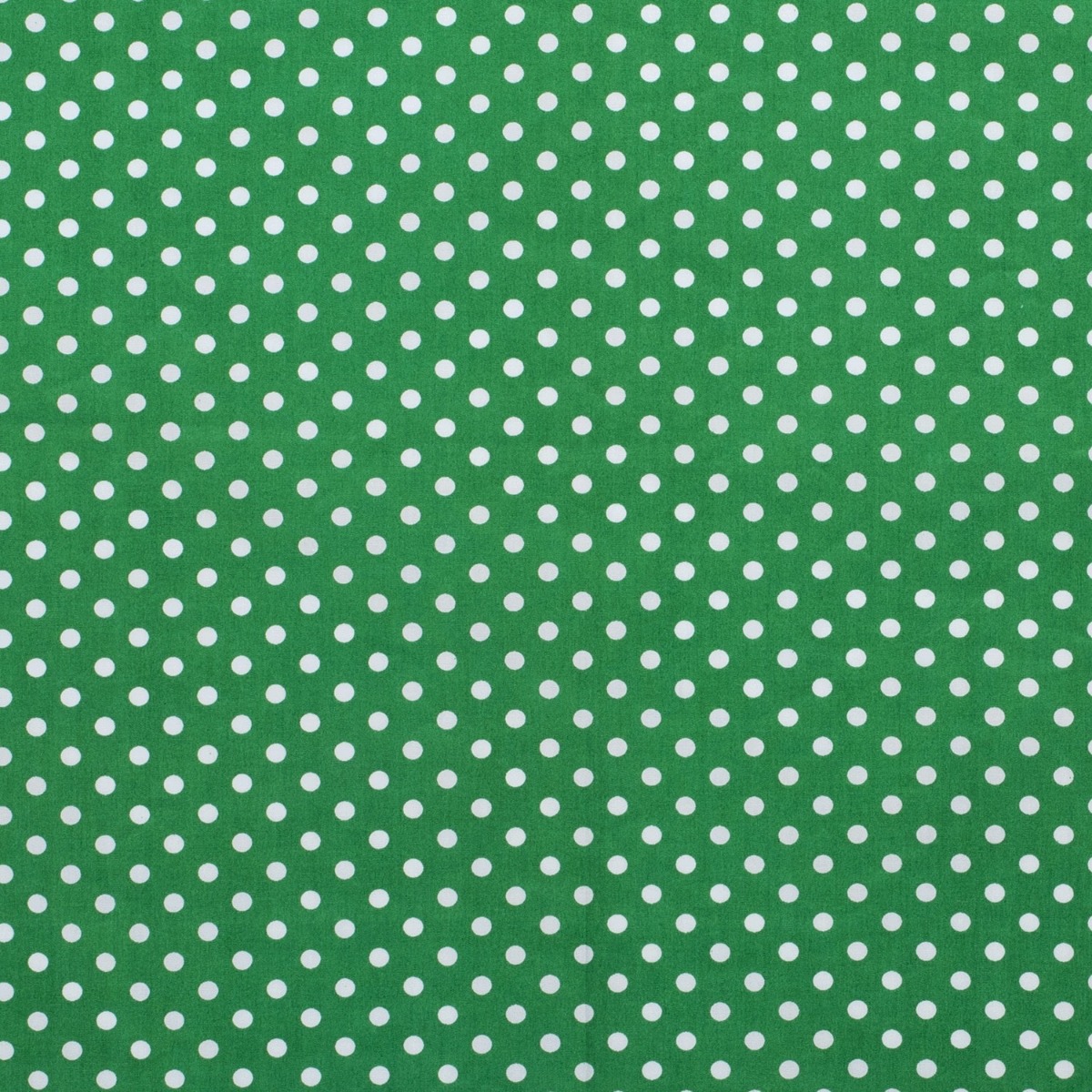 Baumwolle Punkte Standard Grün